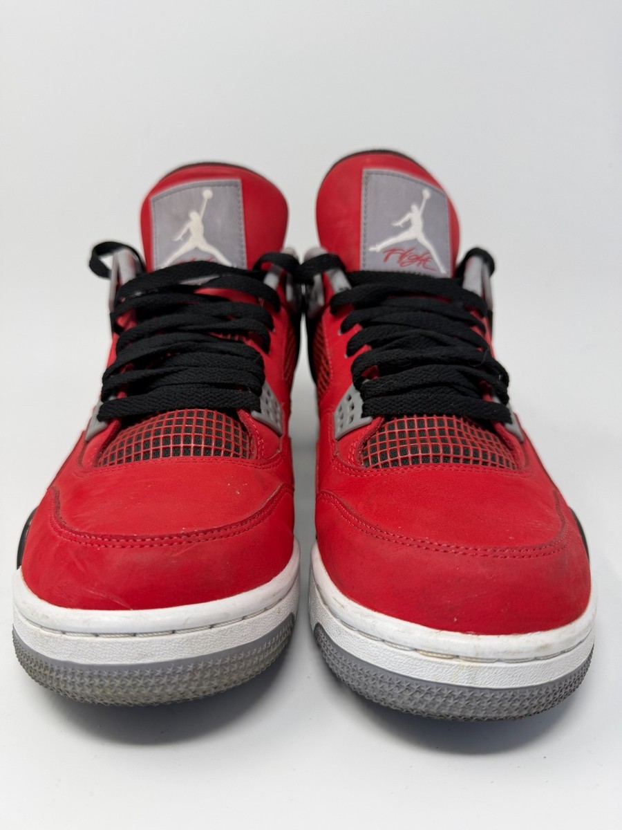 Nike Air Jordan 4 Sneakers Retro Toro Bravo Red Shoes 308497-603