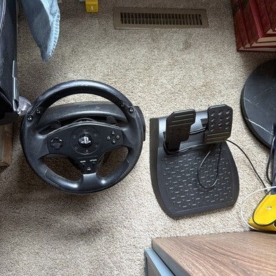 Thrustmaster T80 PlayStation PS3 PS4 Racing Steering Wheel & Pedals Wired Black