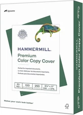 Hammermill Cardstock, Premium Color Copy, 60 lb, 1 Pack | 250 Sheets, White 