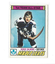 1977-78 O-Pee-Chee #140 Borje Salming AS1 VGEX