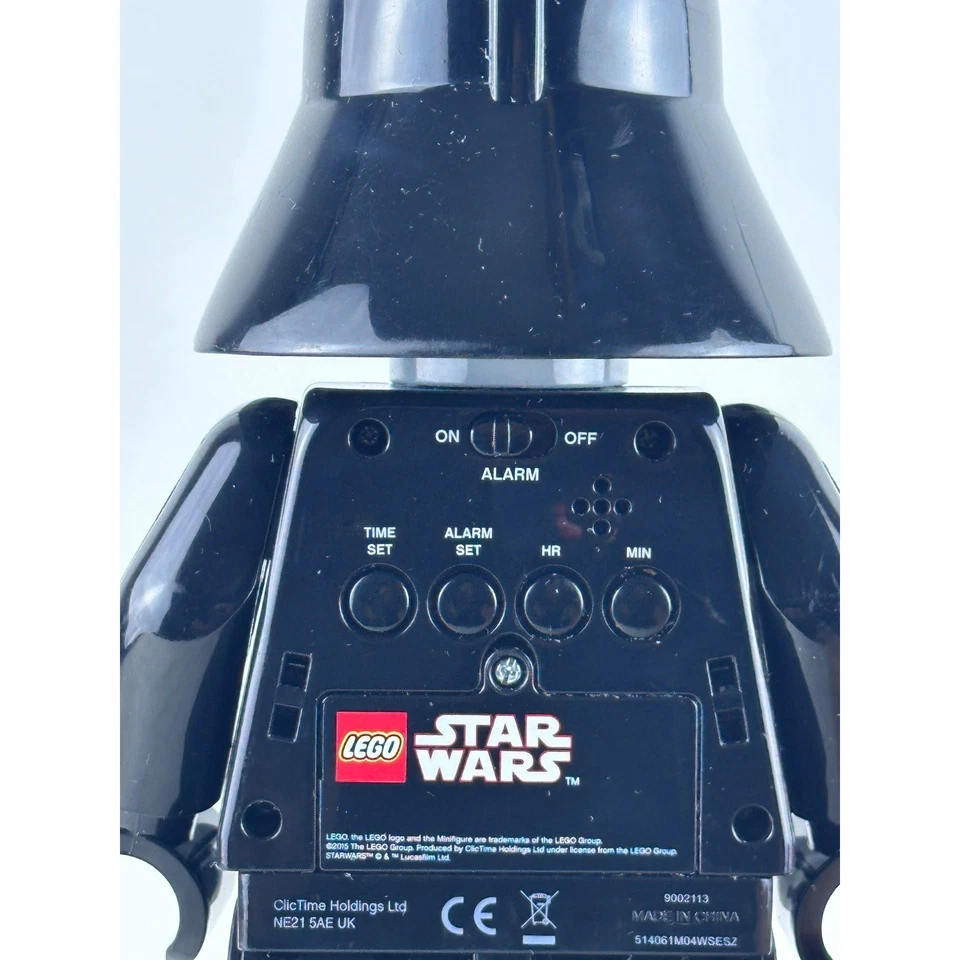 LEGO Star Wars Darth Vader Minifigure Digital Alarm Clock Special Edition - Image 3 of 4