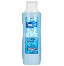 Suave Essentials Daily Clarifying Shampoo, Deep Cleansing for All Hair Types, 22