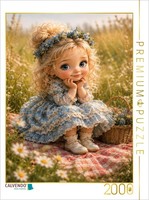 Calvendo Puzzle Little Flower Queen | 2000 Pieces, Finished Size 35.4 × 26.4 In