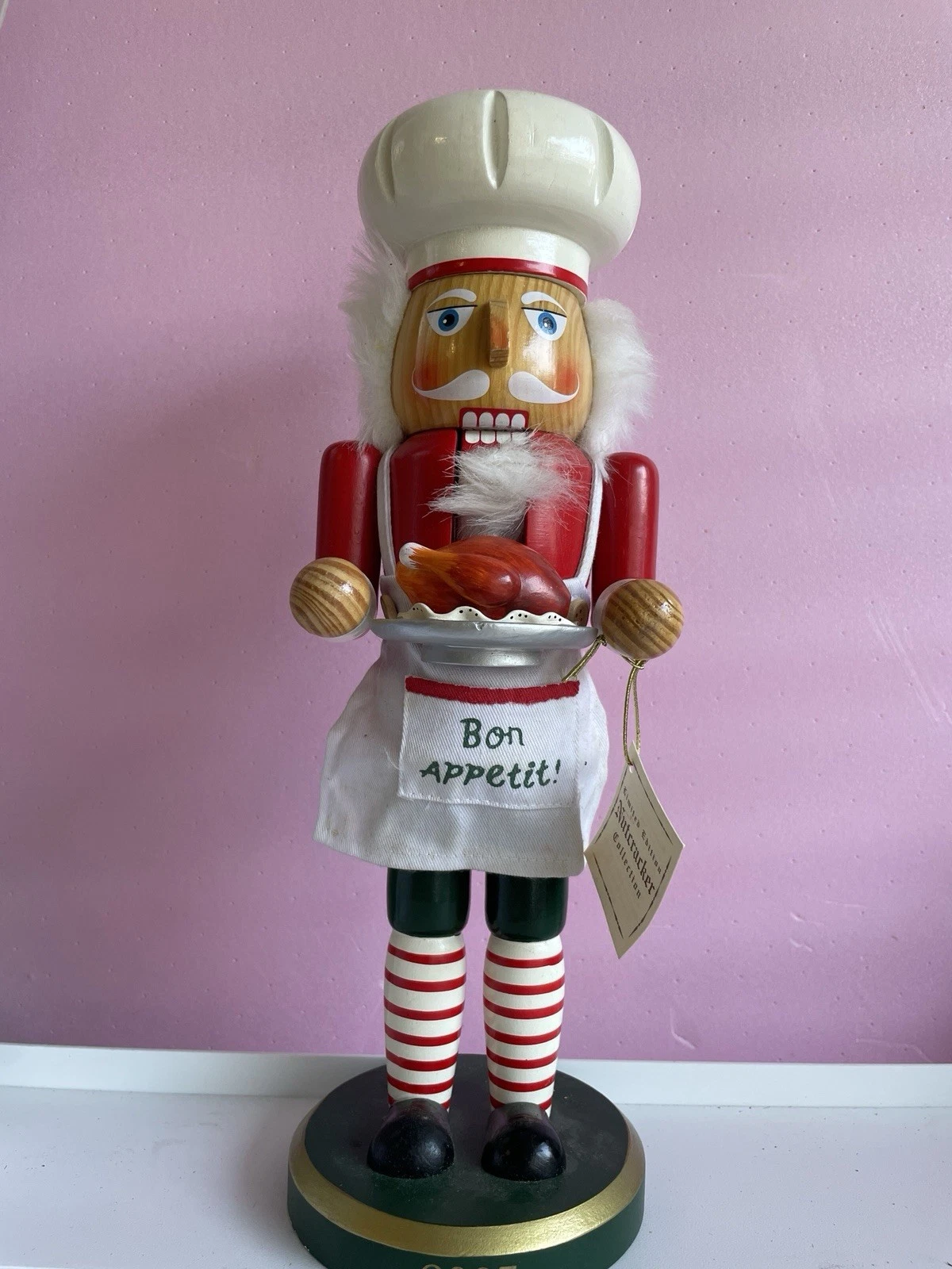 Limited Kurt Adler Wooden Chef Nutcracker