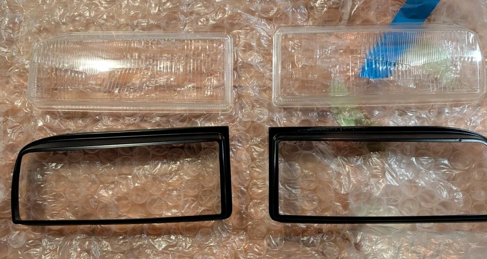 Объектив фары с кодом Hella E VW Corrado G60 европейское стекло с ободком - Изображение 4 из 4