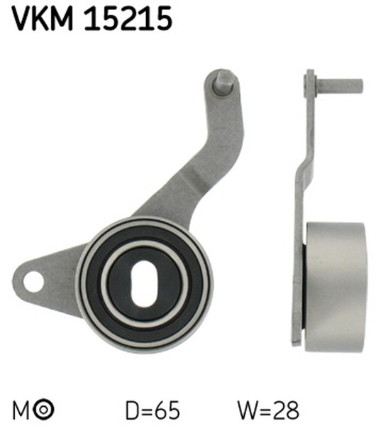 Skf Spannrolle Zahnriemen Vkm 15215 FüR Vectra Astra T92 Opel J96 Corsa X01 Cc-image