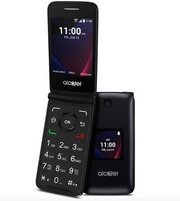 Alcatel Go Flip V 4051S - 8 GB - Black (Verizon) Flip Phone