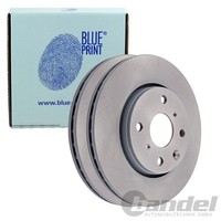 2X Blue Print Bremsscheiben Ø247Mm Vorne Passend FÜR CitroËN C1 Peugeot 107 108
