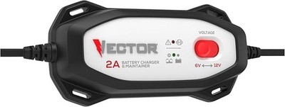 Vector VECBC2 6V/12V 2A Battery Charger & Maintainer