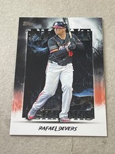 2025 Topps Update Series - Night Terrors Rafael Devers #NT-22
