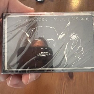 Mick Jagger Primitive cool Cassette Sealed , Brand New 1987, Rolling Stones