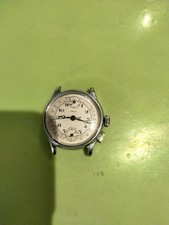 Pierce Vintage Chronograph Mechanical Watch WWII Telemeter NOTE: Non-Functional 