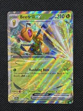 Beedrill ex 3/86 Double Rare Pokemon Chaos Rising ME04 NM