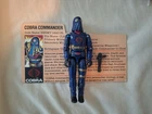 Gi joe 1984 Hooded Cobra Commander Complete v2 Mail-Away File Card Vintage ARAH