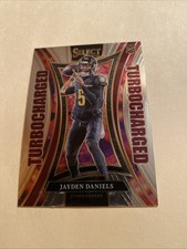 2024 Panini Select - Turbocharged Jayden Daniels #12 (RC)