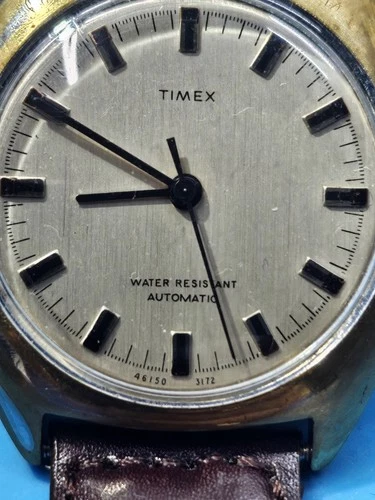 Vintage Timex Automatic Wrist Watch. New Crystal And Serviced.