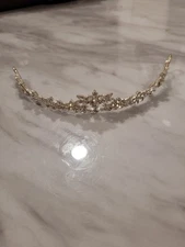 Elegant Rhinestone Bridal Women Jewelry Tiara Hair Accessory for Wedding Party