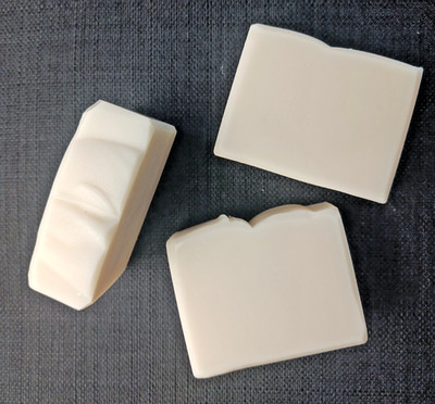 3 Pack Colloidal Silver Soap Bars Unscented | Face & Body Bar Handmade Soap