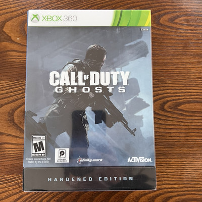 Call of Duty: Ghosts Hardened Edition - Microsoft Xbox 360 Steel Book & Bracelet