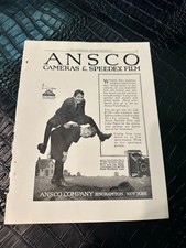 early 1900s MAGAZINE AD A6-036 - ANSCO CAMERA - SPEEDEX FILM