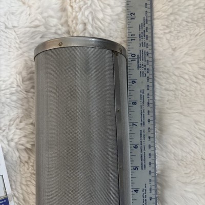Pool Filter  Amwater 304 Cleanable Wire Mesh Filter Cartridge 10''  X2.5'' 50μm