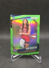 2025 Panini Prizm WNBA #149 Kiki Iriafen RC Lime Green Prizm /225 Rookie