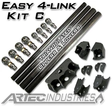 Artec for Easy 4 Link Kit C No Tube 7/8 Inch and 1.25 Inch Rod Ends