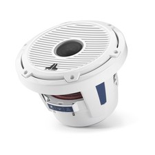 JL Audio 8.8-Inch M6 Marine Coaxial Speaker System, Gloss White, Classic Gril...