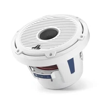 JL Audio 8.8-Inch M6 Marine Coaxial Speaker System, Gloss White, Classic Gril...
