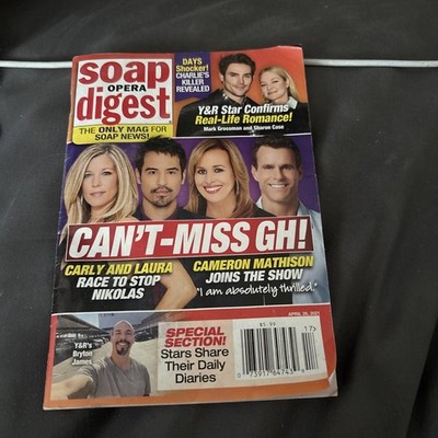 SOAP OPERA DIGEST Magazine April 26 2021 Days of Our Lives General Hospital