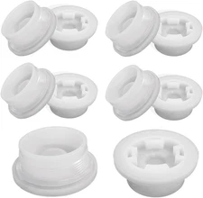 Bung Caps 2 Inch Fine Thread Barrel Lid Plastic Bung Hole Caps 10 Pieces with Ga