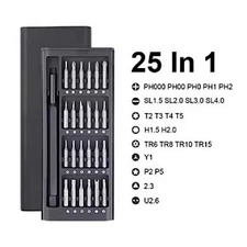 24 in 1 Screwdriver Set, DIY Micro Screwdriver Set, Multi Bit Computer +