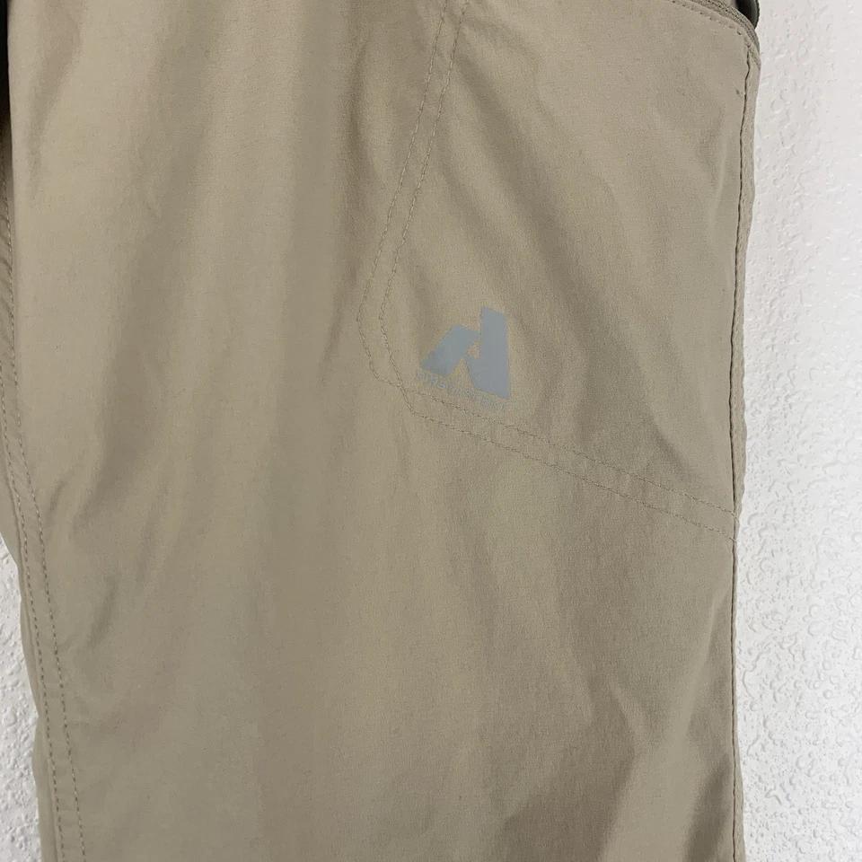 Eddie Bauer First Ascent Guide Pro Hiking Pants Women 10 Beige Cargo Granolagirl - Image 2 of 4