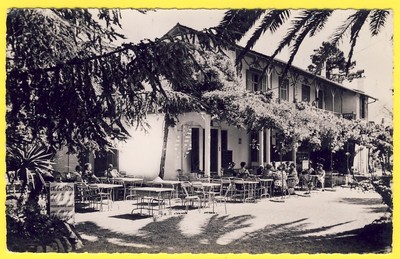 cpsm Rare MANDELIEU près Cannes (Alpes Maritimes) RESTAURANT LA VIGNE CENTOURI