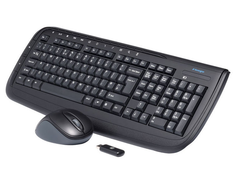 Kensington Pro Fit Wireless Media Desktop Set Keyboard Mouse