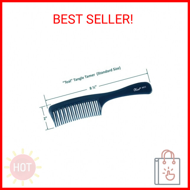Krest Teal Tangle Tamer Curved Tooth Comb | eBay