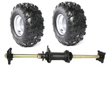 32" Rear Axle Kit Hub Complete 8" Wheels for GY6 110cc 125 150cc ATV Go Kart