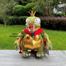26cm Super Mario Bros Plush Smash King K. Rool Roll Bowser Boss Stuffed Toy Doll