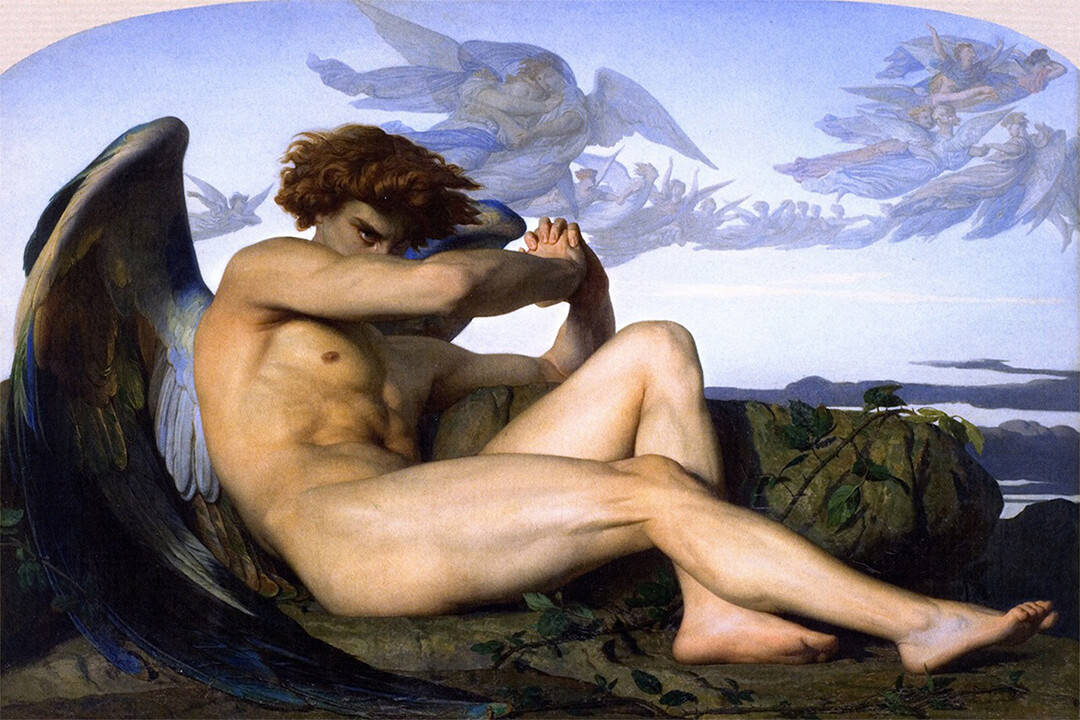 絵画 Light and Fallen Angel Fallen Angel 1868 By Alexandre Cabanel Art Wall - POSTER 20x30 | eBay