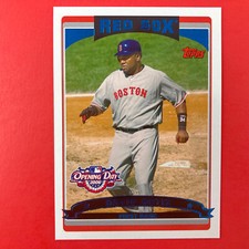David Ortiz 2006 Topps Opening Day Card #105 MLB HOF Boston Red Sox