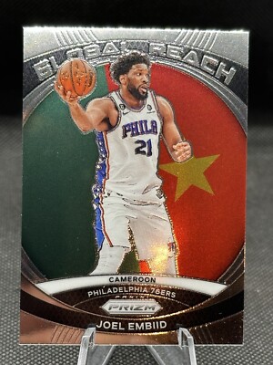 Panini NBA Prizm ジョエル エンビード RC 74/249シリ 2023-24 Panini Prizm - Global Reach #5 Joel Embiid | eBay