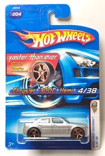 Hot Wheels FTE Faster Than Ever 300C silver #004 2006 First Editions