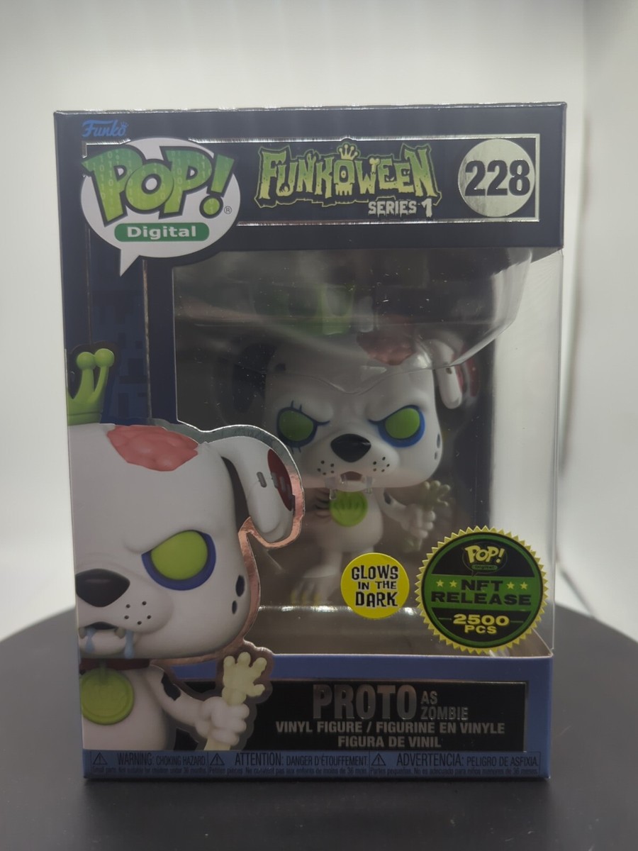 Funko Pop! Digital x Funkoween Proto As Zombie #228 LE 2500 GITD
