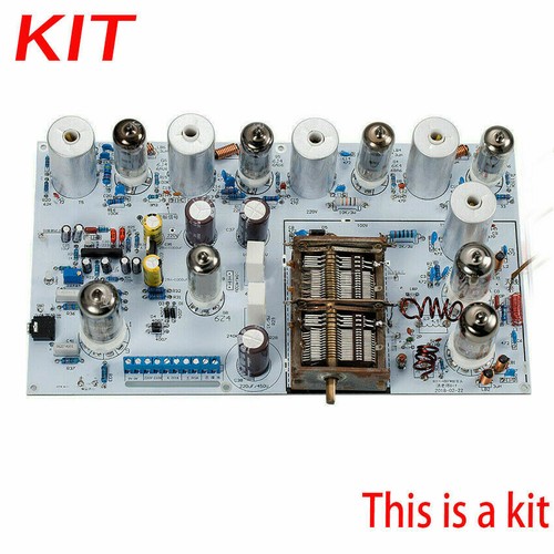 NEW Nostalgic Vacuum Tube FM Radio Wireless Audio Stereo Receiver DIY ...