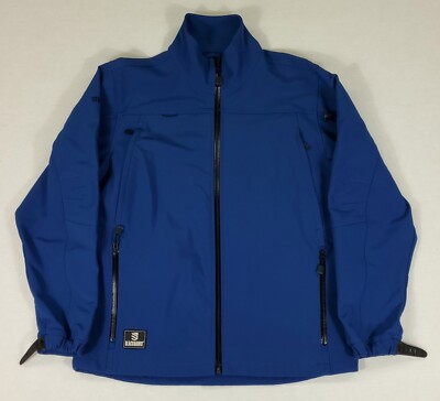 Blackhawk Tac Lite Softshell Jacket Admiral Blue Windbreaker Mens L