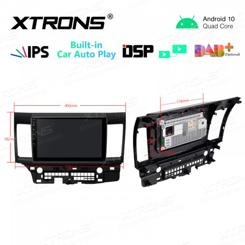 XTRONS Android PSP10LSM 2+32GB Car Stereo GPS Sat Nav for Mitsubishi Lancer / Proton - Picture 8 of 10