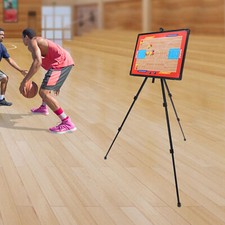 Basketball Coaching Board Triangle Bracket Stand Tactical Display Board Portable