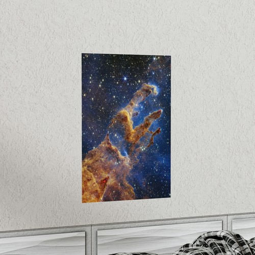 Pillars of Creation (NIRCam) James Webb Space Telescope Premium Matte Posters - Picture 12 of 19