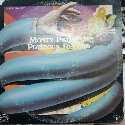 Monty Python   Monty Python's Previous Record 1972 Vinyl  CAS.1063  Comedy