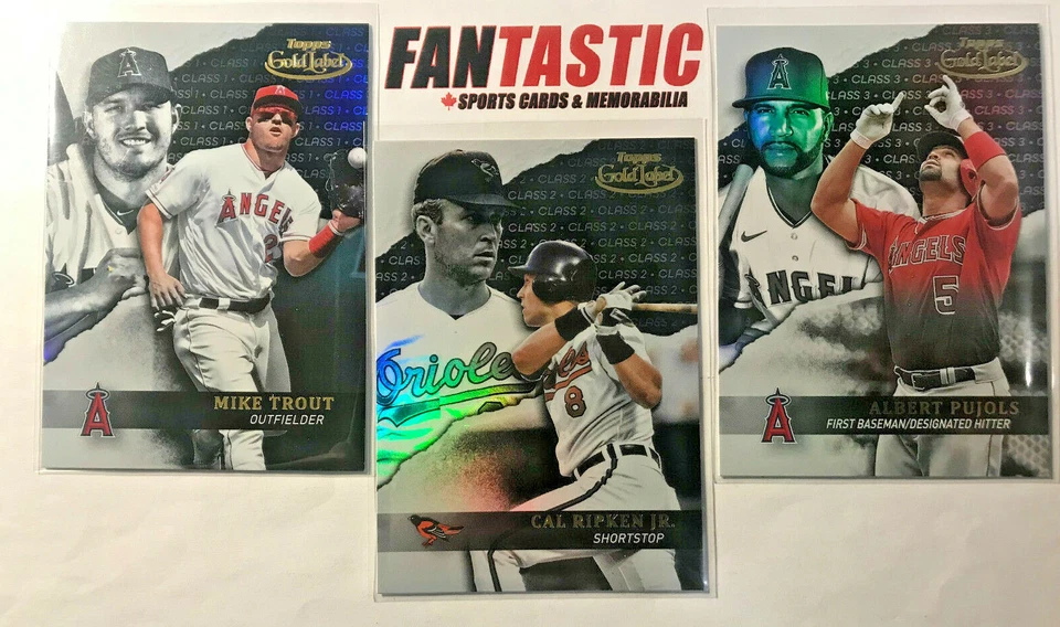 2020 Topps Gold Label Baseball YOU PICK Parallels Class 1, 2, 3 BLACK - Image 2 of 2